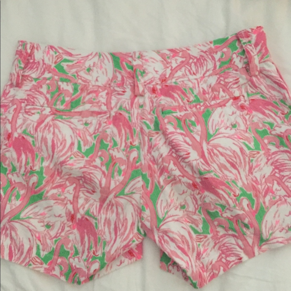 Pink and Green Lilly Pulitzer shorts